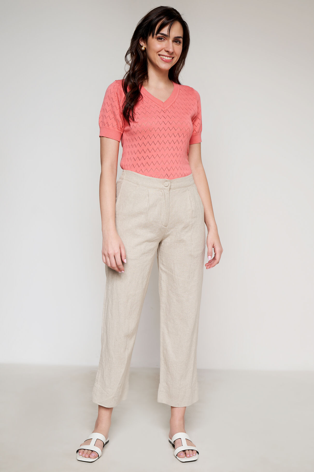 Straight-Fit Trouser, Natural, image 2